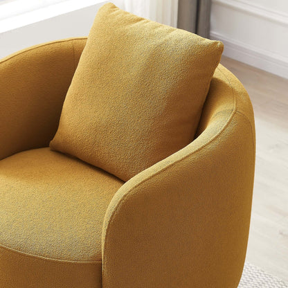 Sillón Dylan Gold Boucle