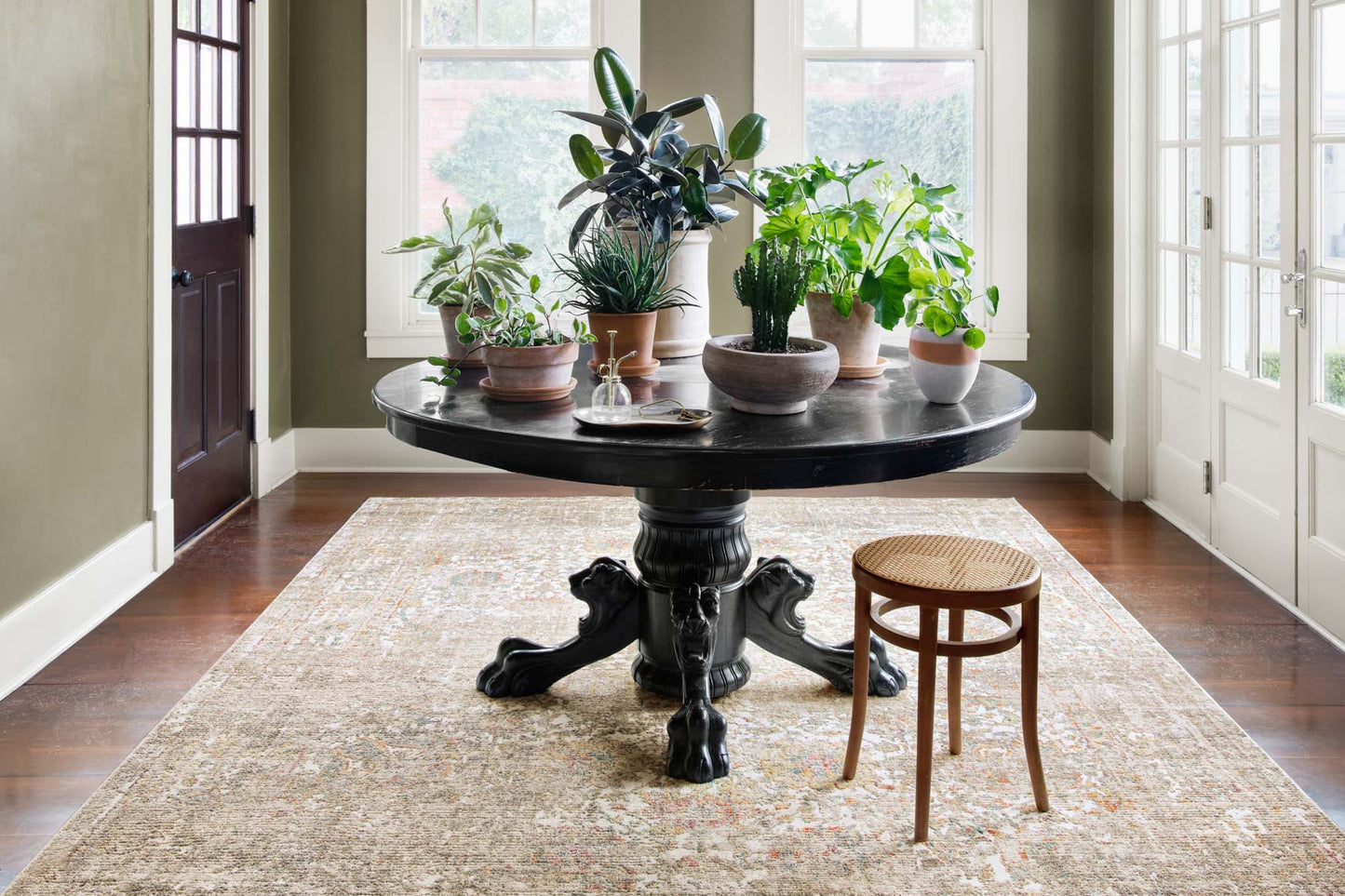 Magnolia Home by Joanna Gaines x Loloi Linnea LIN-05 Multi / Taupe