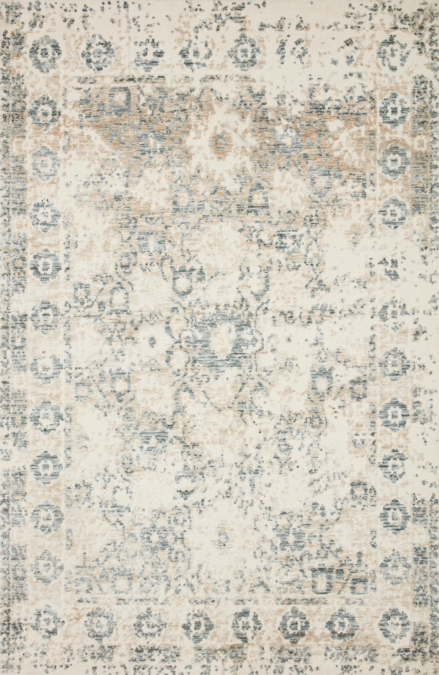 LIS-03 Lindsay Rug (Antique White/Aqua)