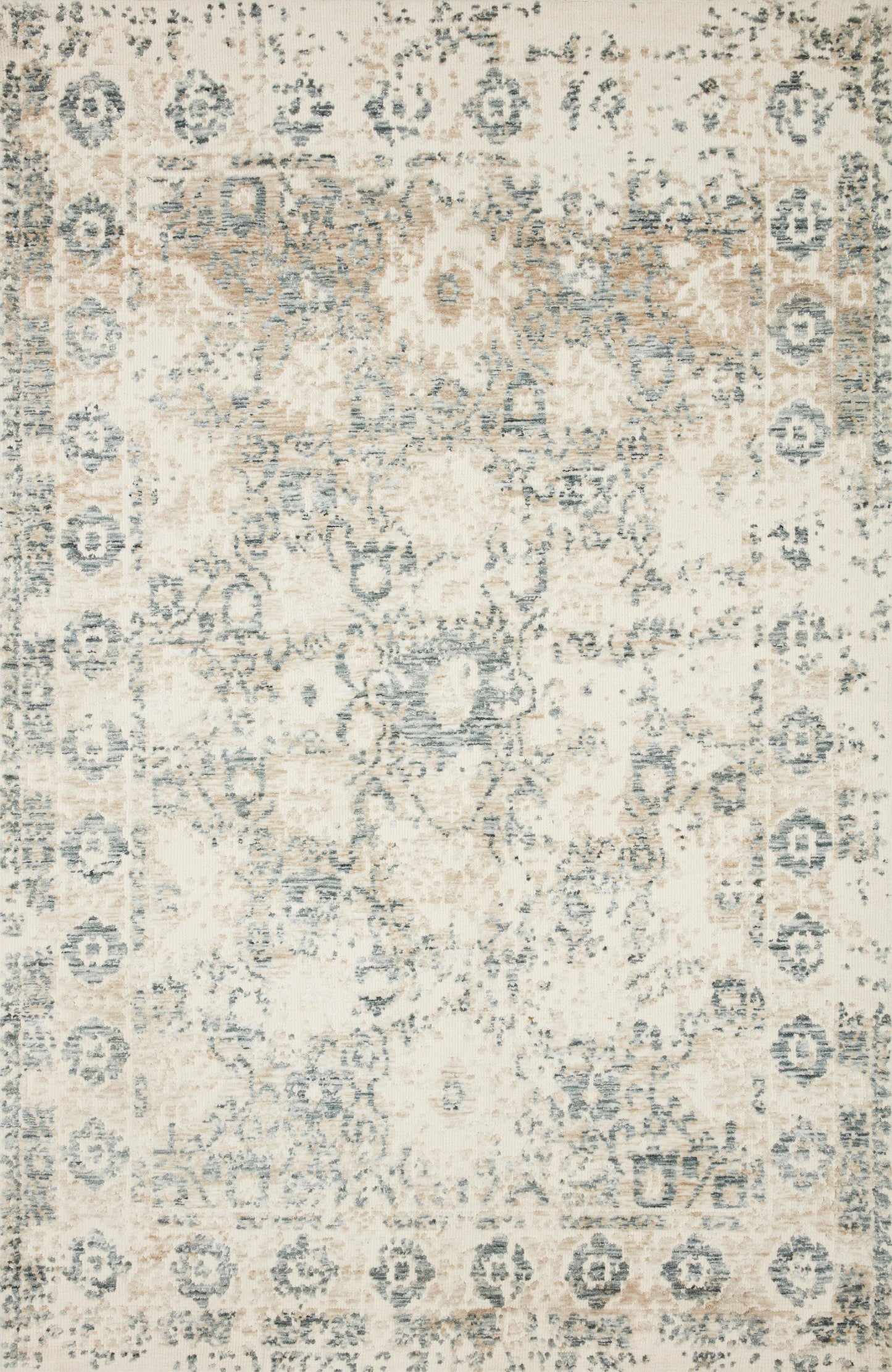 LIS-03 Lindsay Rug (Antique White/Aqua)