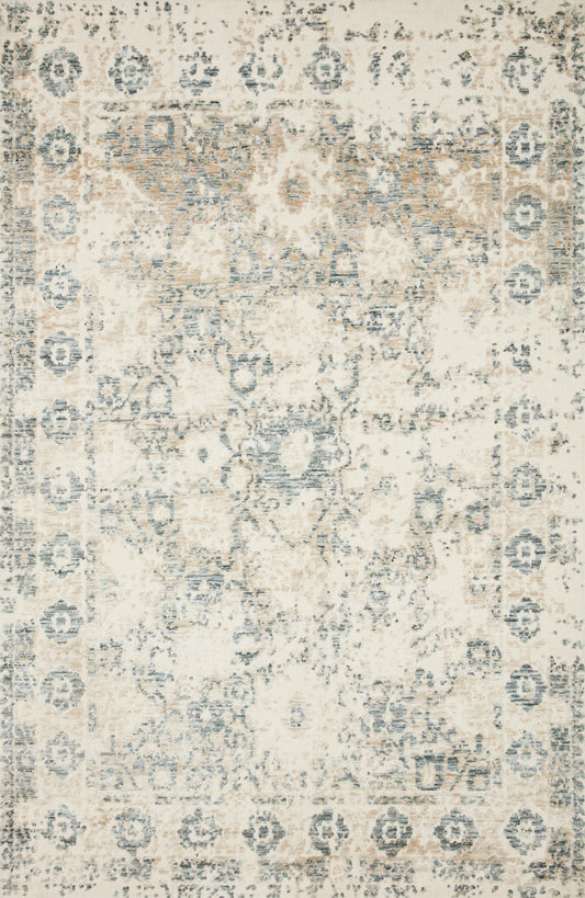 LIS-03 Lindsay Rug (Antique White/Aqua)