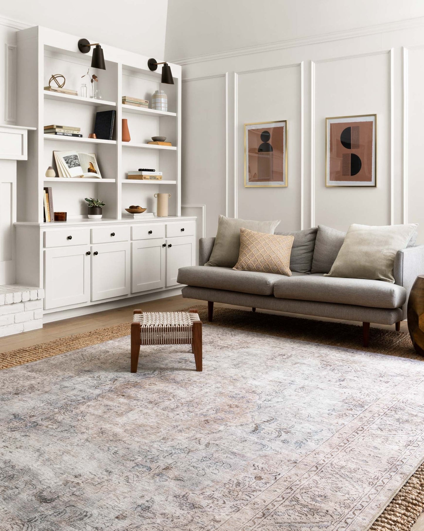 Loloi Loren LQ-04 Silver / Slate