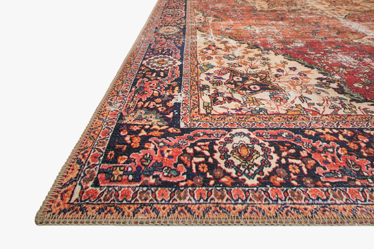 Loloi Loren LQ-07 Red / Navy