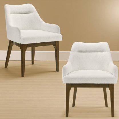Kasha Chenille Upholstered Side Chair (Set-2)