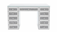 Diamond Vanity with Mirror Set