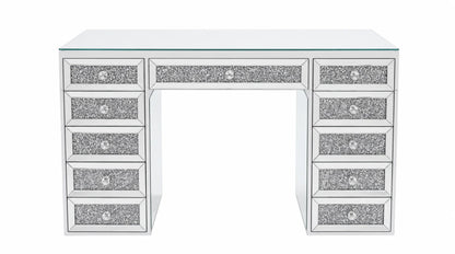 Diamond Vanity with Mirror Set