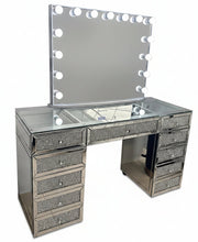 Diamond Vanity with Mirror Set