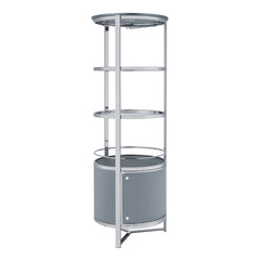Lalia Wine Rack with LED in Grey