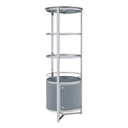 Lalia Wine Rack with LED in Grey