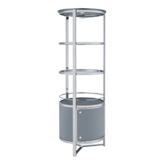Lalia Wine Rack with LED in Grey