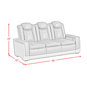 Lantana 3PC Living Room Set in Rocky Grey