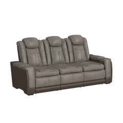 Lantana 3PC Living Room Set in Rocky Grey