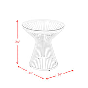 Lavinia Chrome End Table "10MM"
