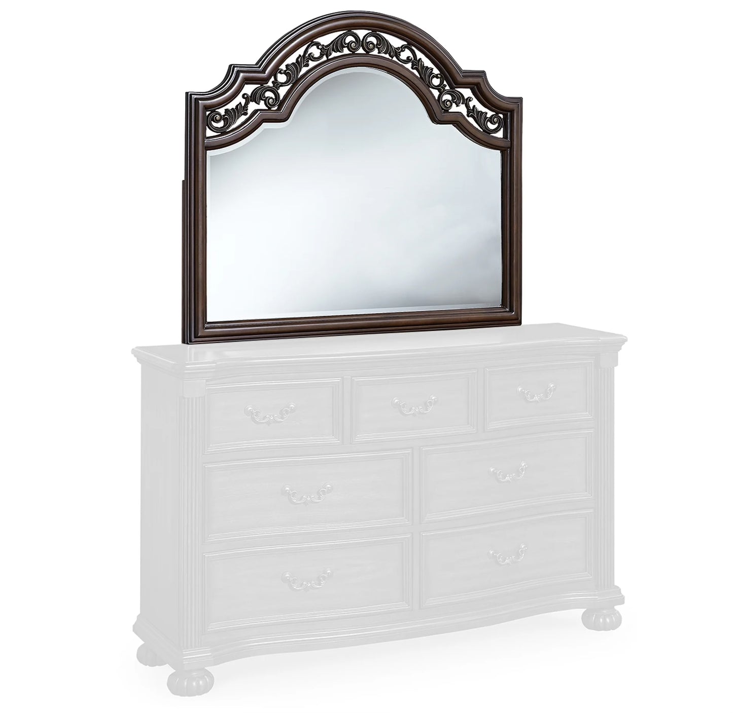 Leahlyn Reddish Brown Bed Mirror