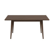 Levi Modern Style Solid Wood Rectangular Dining Kitchen Table 63"