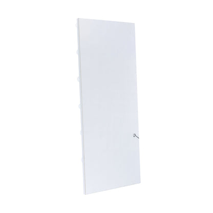 Lindy Floor Mirror with Lights in White
