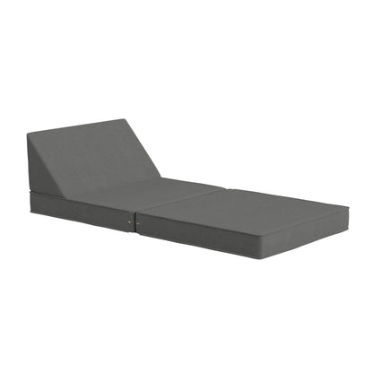 Lofty Convertible Soft Seating 2PC Set in Coastal Graphite