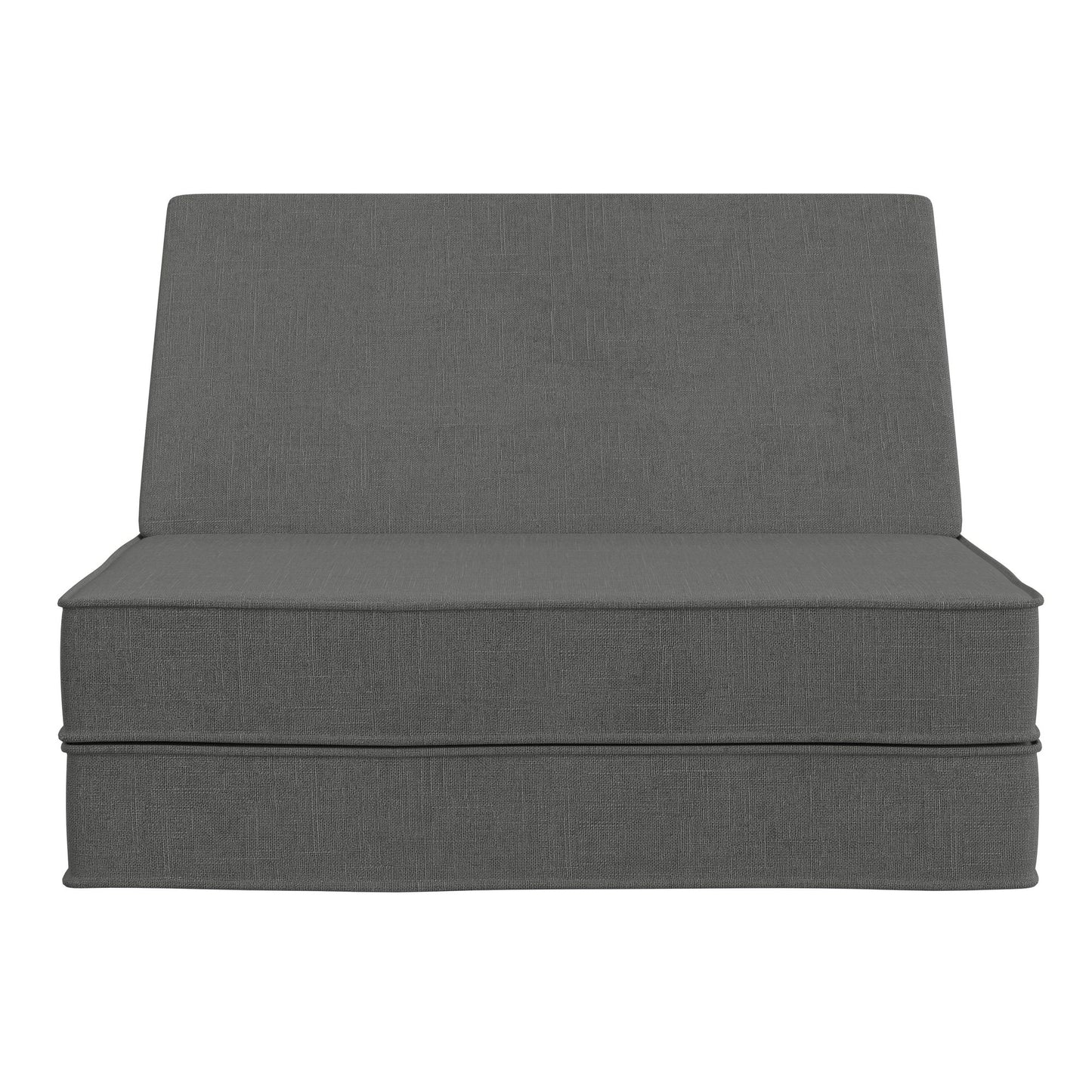 Lofty Convertible Soft Seating 2PC Set in Coastal Graphite
