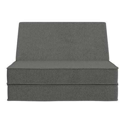 Lofty Convertible Soft Seating 2PC Set in Coastal Graphite