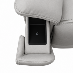 Zero Gravity Power Recliner with Air Massage 3-Zone Heat &amp; Wireless Charging