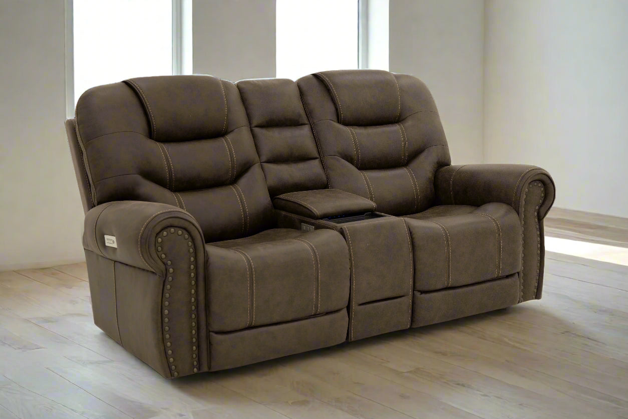 Air Massage Canyon Power Loveseat
