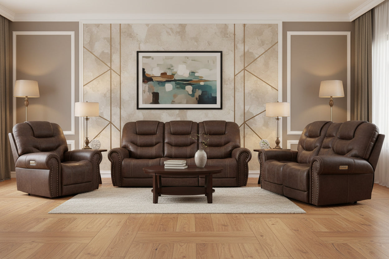 Canyon Triple-Power Santorini Living Room 3PC Set