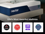 13" Nectar Premier Memory Foam  5.1 Medium Firm Mattress