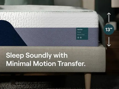 Nectar Premier Queen Mattress & Protector Bundle