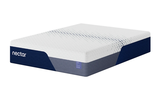 Nectar Luxe Memory Foam Queen Mattress with Bedding Bundle