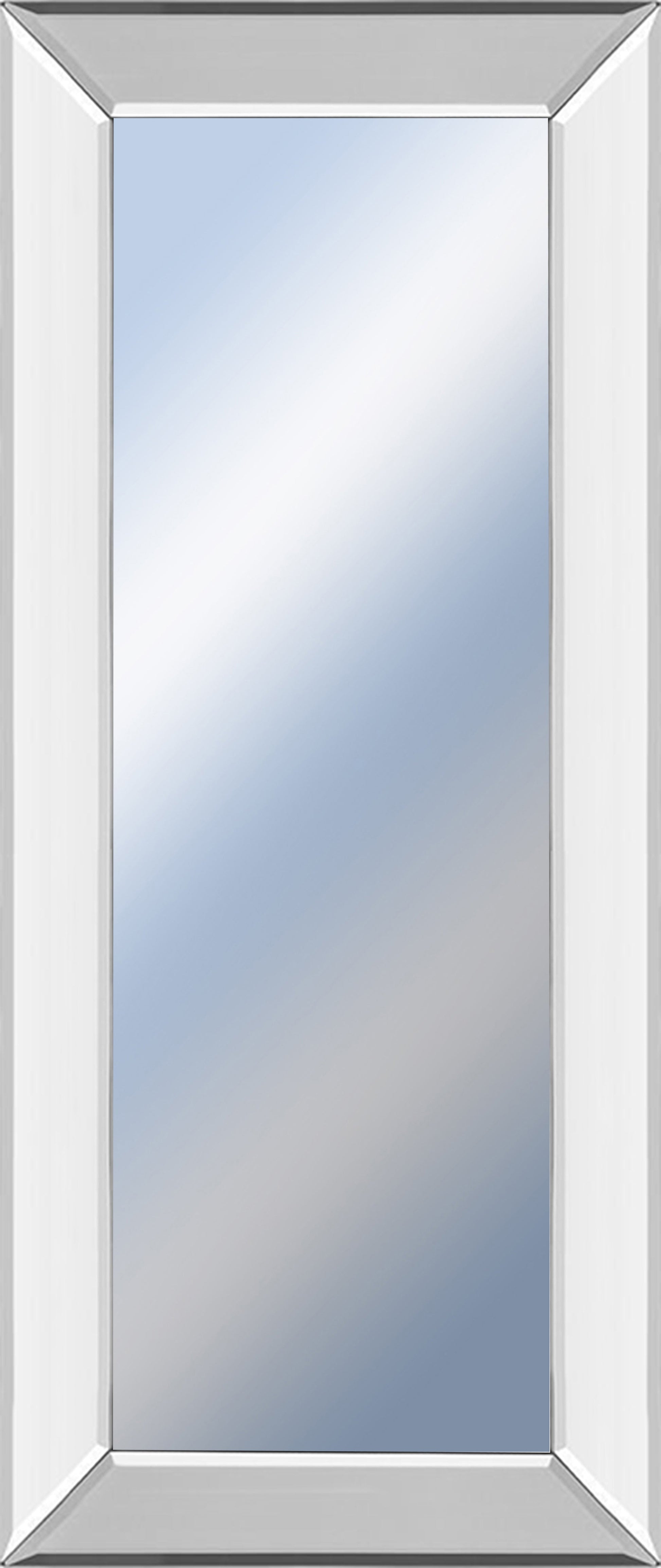 MIRRORED FRAME MIRROR IN MIRRORED FRAME 18x42