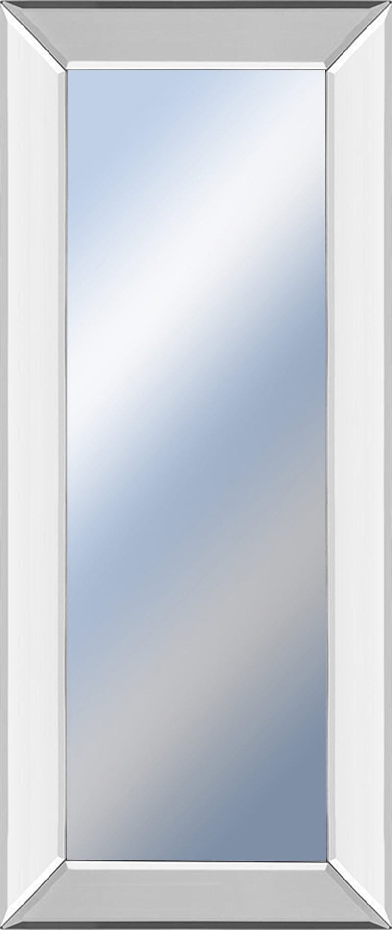 MIRRORED FRAME MIRROR IN MIRRORED FRAME 18x42