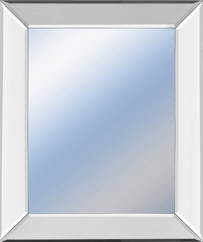 MIRRORED FRAME MIRROR IN MIRRORED FRAME 22x26