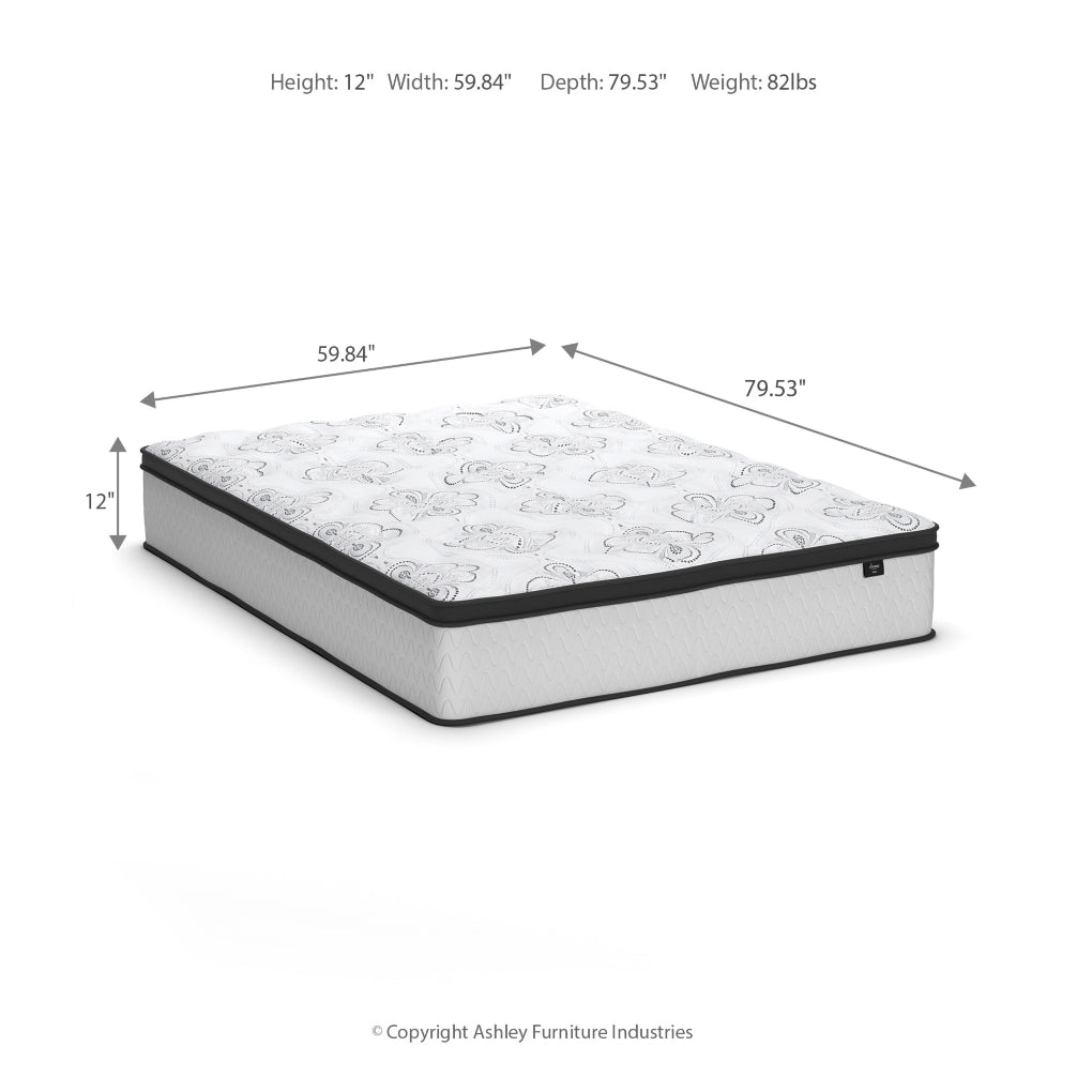 Chime 12 Inch Hybrid California King Mattress