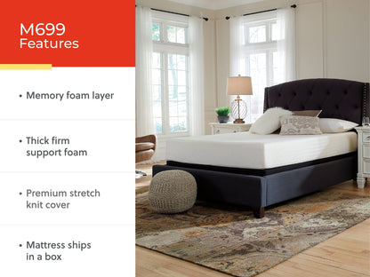 10 Inch Chime Memory Foam California King Mattress