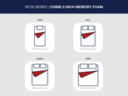Chime 8 Inch Memory Foam Full Mattress