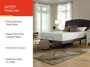 Chime 12 Inch Memory Foam Twin Mattress