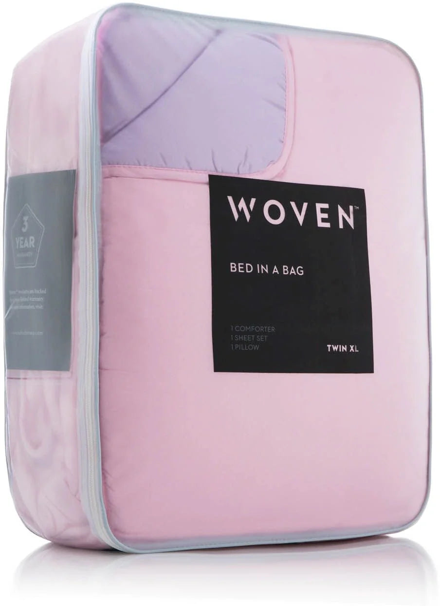 Cama reversible en una bolsa