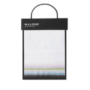 Juego de sábanas de bambú blanco rayón
