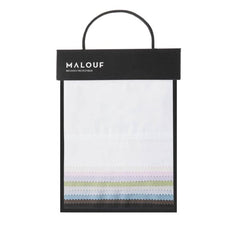 Juego de sábanas de bambú blanco rayón