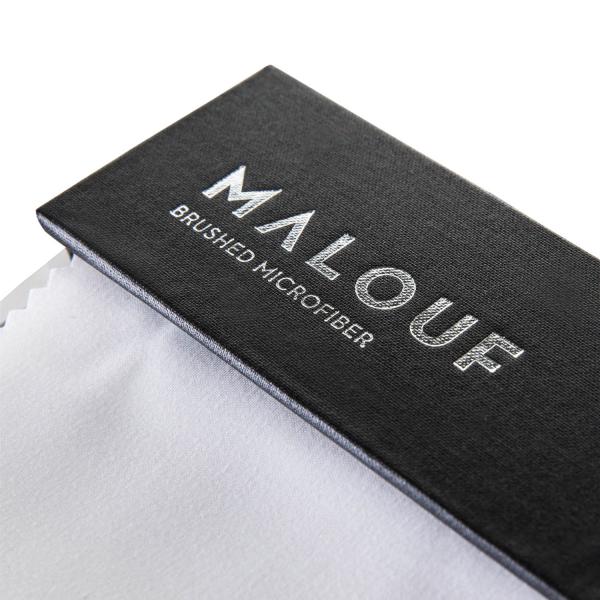 Juego de sábanas de bambú blanco rayón