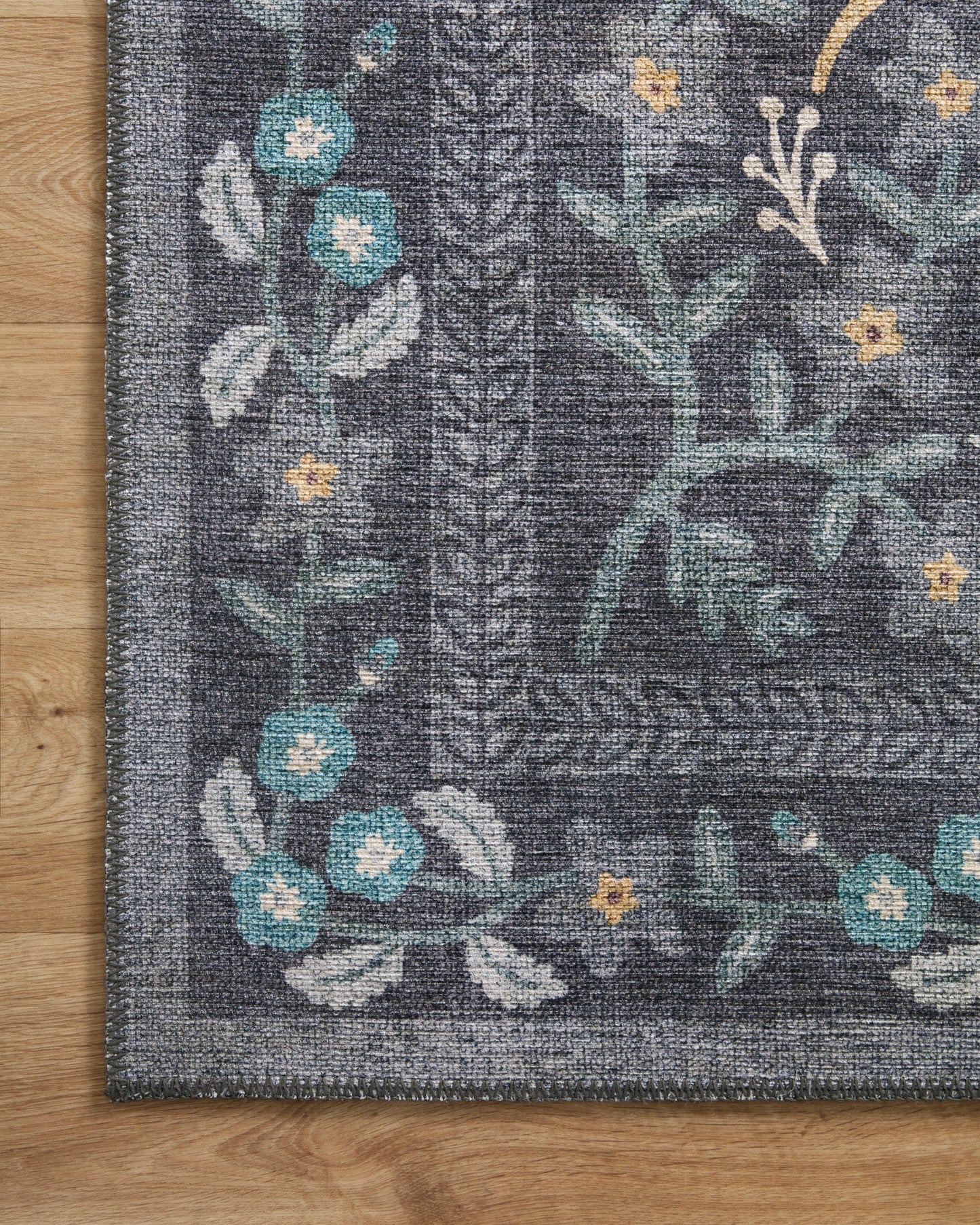 Rifle Paper Co. x Loloi Maison MAO-01 Nightingale Black