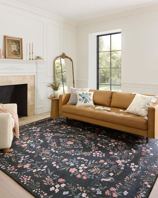 Rifle Paper Co. x Loloi Maison MAO-04 Tuileries Black