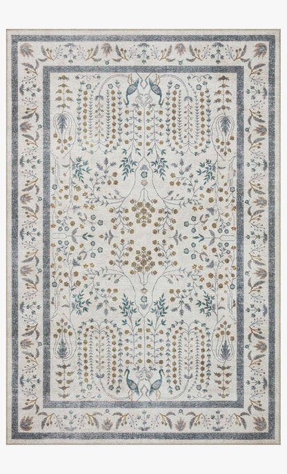 Rifle Paper Co. x Loloi Maison MAO-05 Crema Glicina