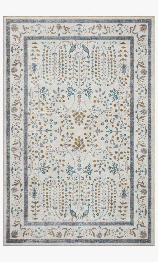 Rifle Paper Co. x Loloi Maison MAO-05 Crema Glicina