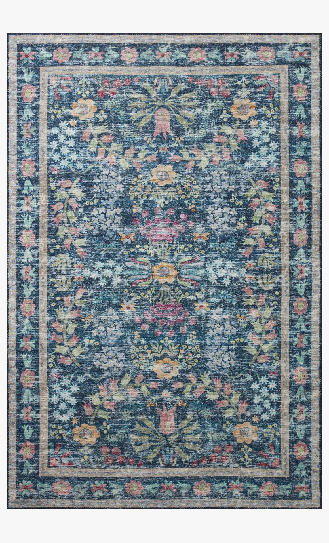 Rifle Paper Co. x Loloi Maison MAO-06 Blue / Multi