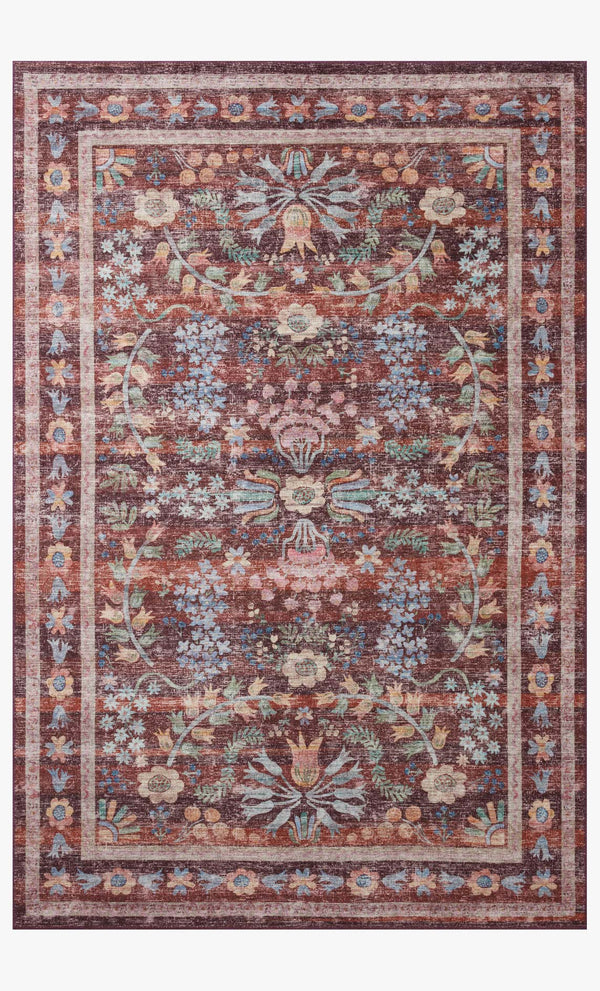 Rifle Paper Co. x Loloi Maison MAO-06 Red