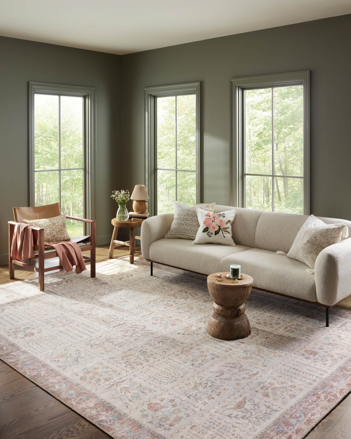 Rifle Paper Co. x Loloi Maison MAO-08 Crema