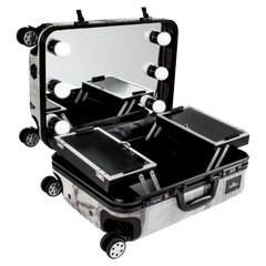 SlayCase® Marble Bella Travel Makeup Case