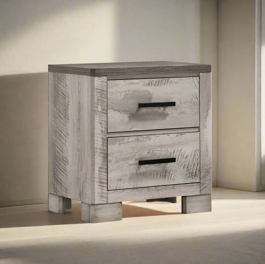 Millers Cove Nightstand Two-Tone Grey