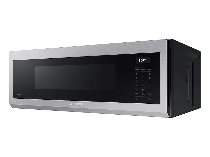 1.1 cu. ft. Smart SLIM Over-the-Range Microwave with 550 CFM Hood Ventilation, Wi-Fi & Voice Control